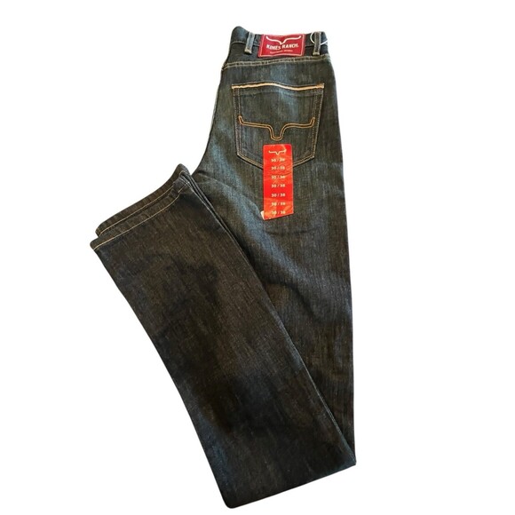 Kimes Ranch Jeans NEW Roger Men's SZ 30/38 Low Rise Slim Fit Bootcut Jeans - Picture 10 of 10